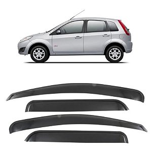 Calha de Chuva Automotiva Ford Fiesta 2003 4 Portas