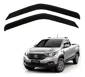 Calha de Chuva Automotiva Fiat Strada Cabine Simples 2021