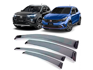 Calha de Chuva  Automotiva FIAT Argo/Pulse