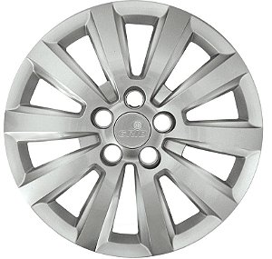 Calota Aro 15 Prata Modelo Fox/Space/Polo 2014