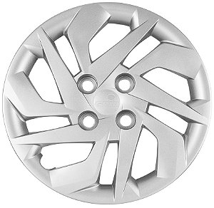 Calota Aro 14 Prata Modelo HB20 2020
