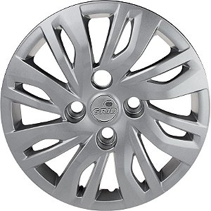 Calota Aro 14 Prata Modelo Ford KA Hatch/Sedan 2019/20