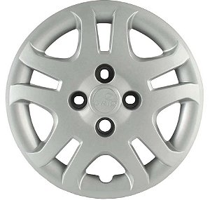 Calota Aro 14 Prata Modelo Fiesta Hatch/Sedan 2011/13