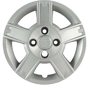 Calota Aro 14 Prata Modelo Fiesta Hatch/Sedan 2008/10