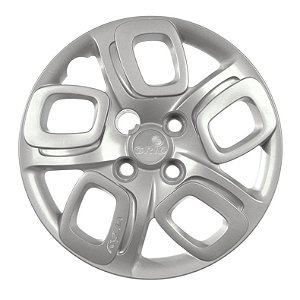 Calota Aro 14 Prata Modelo Uno Way 2015/16