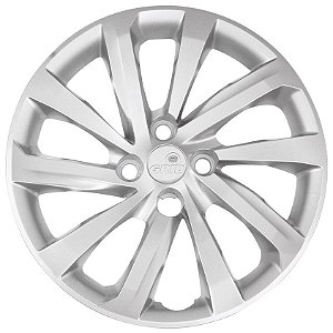 Calota Aro 14 Prata Modelo Strada Nova 2021