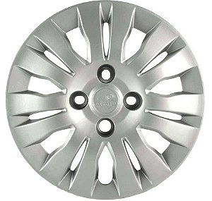 Calota Aro 14 Prata Modelo Palio Attractive 2010/11