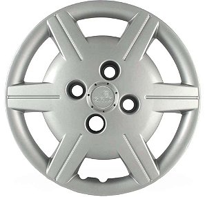 Calota Aro 13 Prata Modelo Corsa Classic 2012/15