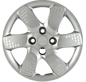 Calota Aro 13 Prata Modelo Uno Way 2013