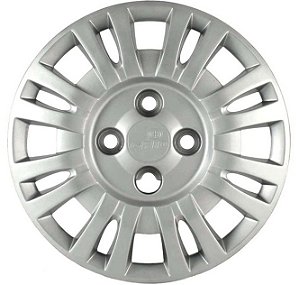 Calota Aro 13 Prata Modelo Uno Fire 2004/05