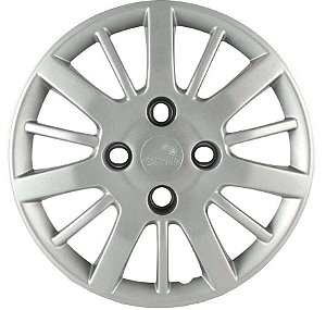 Calota Aro 13 Prata Modelo Palio/Siena 2009/10