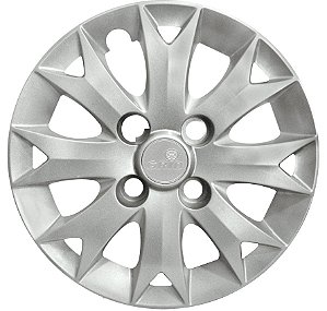 Calota Aro 13  Prata Modelo Palio Fire 2014