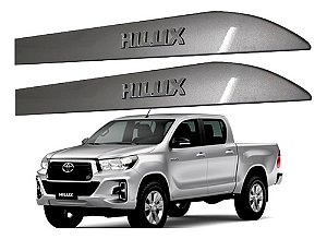Friso Lateral Toyota Hilux Prata Névoa Tiger