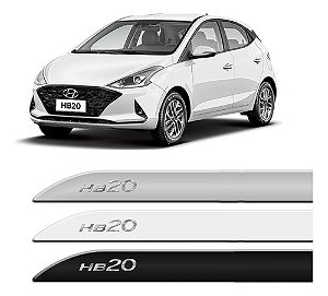 Friso Lateral Imp HB20 19/ Branco Polar