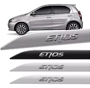 Friso Lateral Etios Prata Luna Nova