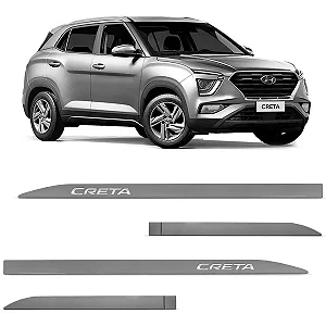 Friso Lateral Prata Brisk para Creta 2021