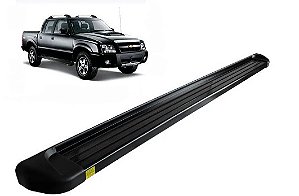 Estribo Preto Chevrolet S10 Cabine Dupla 1995-2011