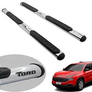 Estribo Fiat Toro 2017 Oval Cromado