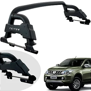 Santo Antônio Track STR Preto L200 Triton Sport 2017 a 2020 e L200 Triton Outdoor 2021 a 2025