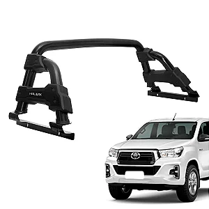 Santo Antônio Track STR Preto Hilux 2016 a 2024