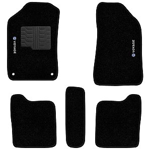 Tapete Personalizado para VW Voyage GVI Preto