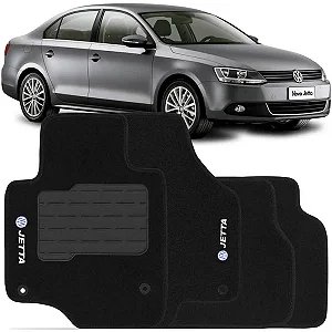 Tapete Personalizado VW Jetta 11/14 Preto