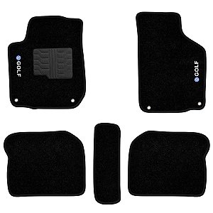 Tapete Personalizado VW Golf Preto