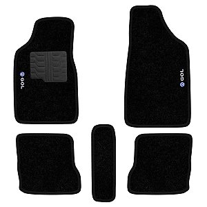 Tapete VW Gol Antigo Quadrado Grafite