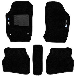 Tapete Personalizado VW Fox Preto