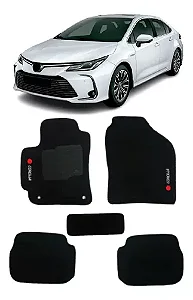 Tapete Personalizado Toyota Corolla Preto