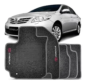 Tapete Personalizado Corolla 09/14 Grafite