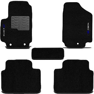 Tapete Personalizado Hyundai Creta Preto
