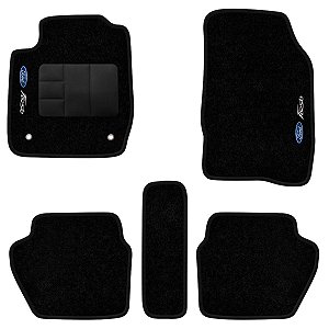 Tapete Personalizado Ford New Fiesta Preto