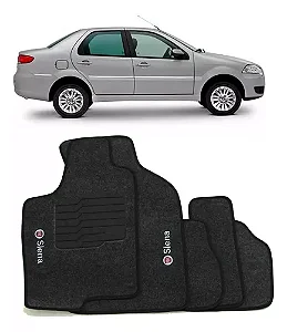 Tapete Personalizado Fiat Siena Grafite