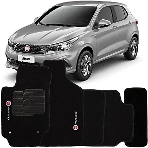 Tapete Personalizado Fiat Argo Preto