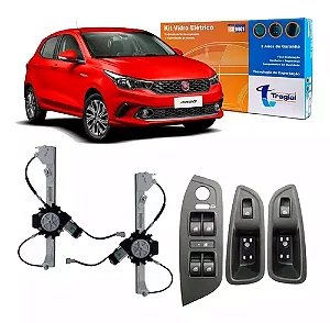 VIDRO ELETRICO FI ARGO/CRONOS TRASEIRO TRAGIAL