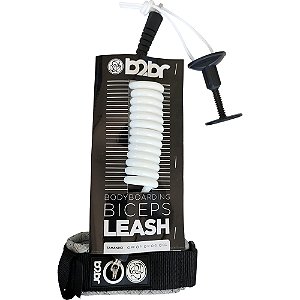 Biceps Leash 8MM Big Waves B2BR branco