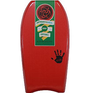 Prancha de Bodyboard infantil B2BR Kids vermelho