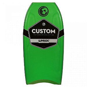 Prancha de Bodyboard Pride The Stereo LTD Advance Series verde limão