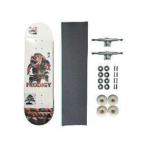 Skate de marfim juvenil completo PRODIGY SKATEBOARDS Sushi Monster