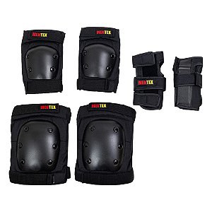 Kit de proteção de skate Mentex