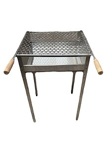 Churrasqueira Inox Com Grelha