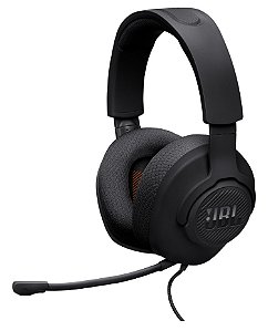 Headset  Gamer Com Fio Quantum 100M2 JBL com Mic - Preto