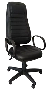 Cadeira Presidente Extra Alto Luxo Com Relax