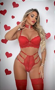 CONJUNTO COM BOJO  E MEIAS