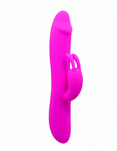 VIBRADOR RABBIT NATURAL N7 FUNÇÕES - RECARREGÁVEL