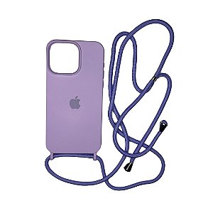CAPA CASE ANTI-IMPACTO C/ ALCA IPHONE 11 PRO MAX LILAS