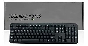 TECLADO KB110 COM FIO