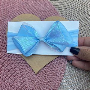 Faixa de Cabelo Bebê Azul