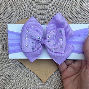 Faixa de Cabelo Bebê Lilás